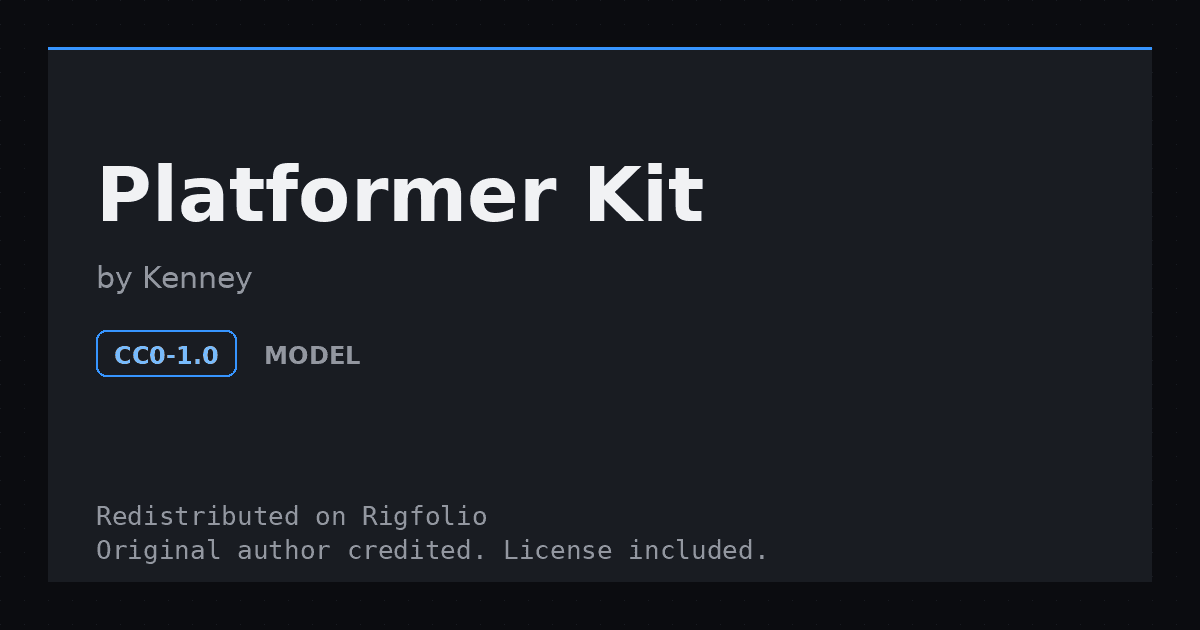 Preview of Platformer Kit